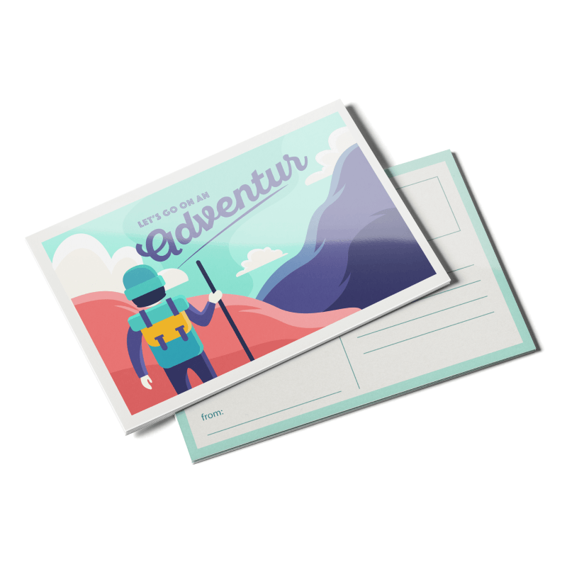 Cartes postales 10pt + AQ