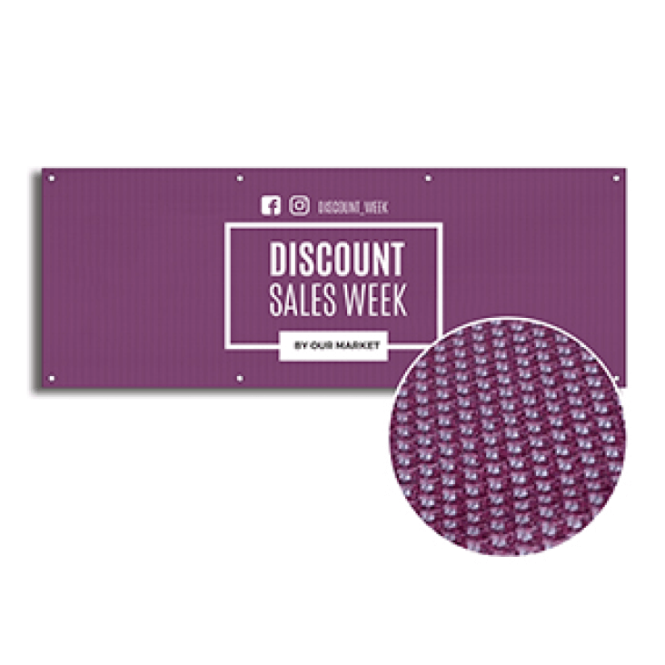 Mesh Banners 8oz Polyester Mesh