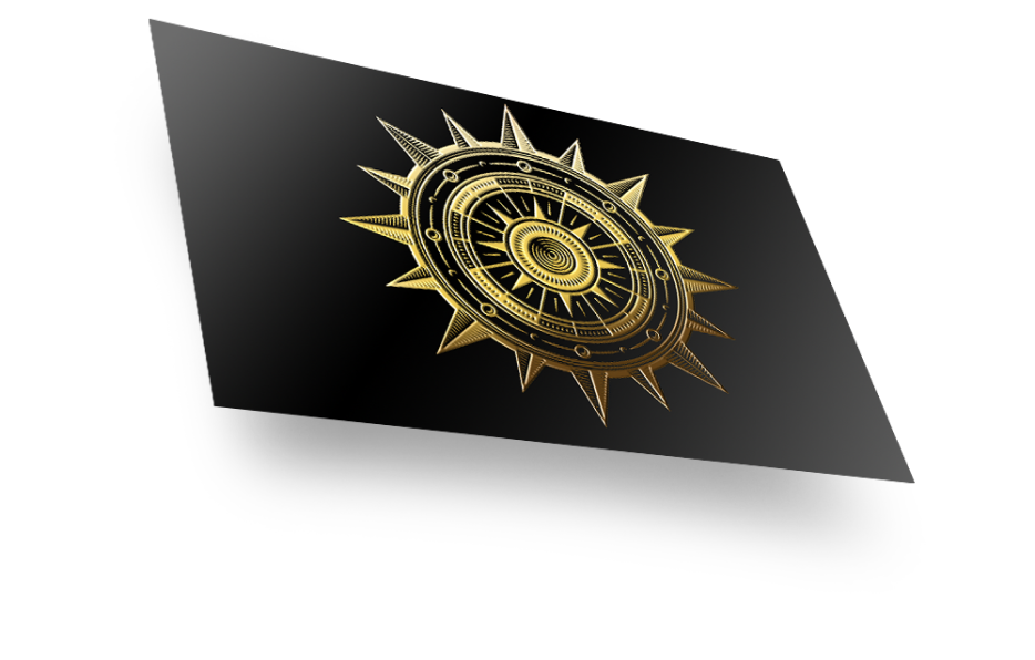 Raised Foil Greeting Cards